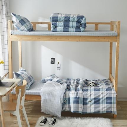 91家纺网 家纺一手货源 找家纺 （总）怡家居 2023新款开学季全棉学生宿舍六件套