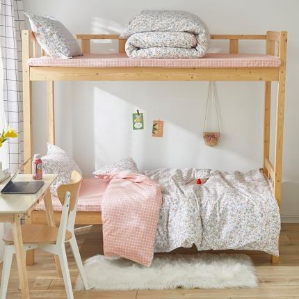 91家纺网 家纺一手货源 找家纺 （总）怡家居 2023新款开学季全棉学生宿舍六件套