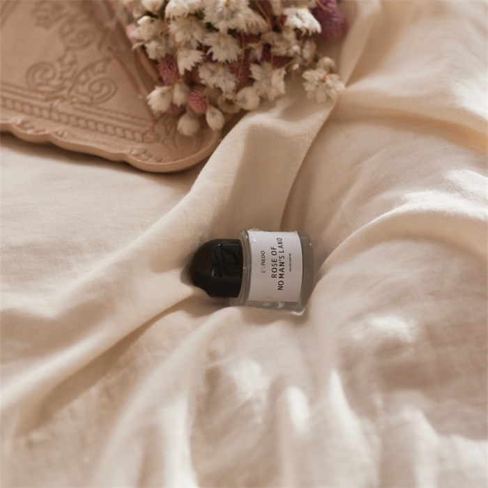 91家纺网 家纺一手货源 找家纺 安莱生活 2022新款全棉双层纱纯色四件套--简约风 奶粉