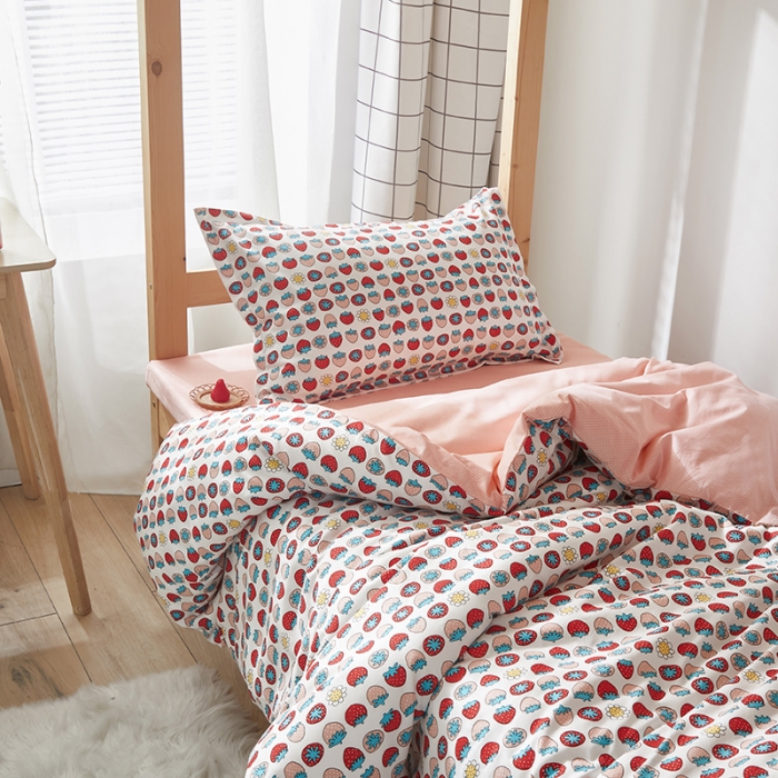 91家纺网 家纺一手货源 找家纺 （总）怡家居 2023新款开学季全棉学生宿舍六件套