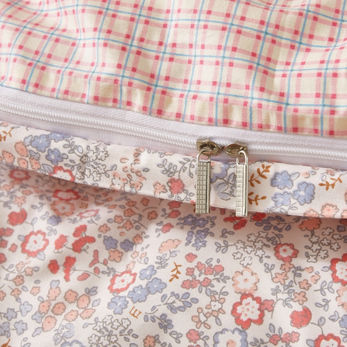 91家纺网 家纺一手货源 找家纺 怡家居 2023新款开学季全棉学生宿舍六件套 红妆