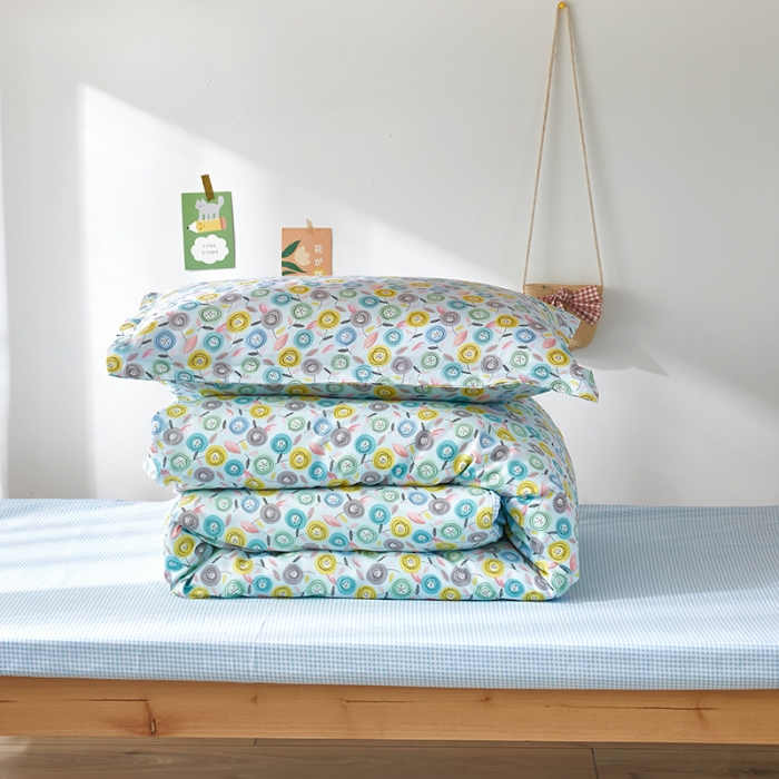 91家纺网 家纺一手货源 找家纺 怡家居 2023新款开学季全棉学生宿舍六件套 江南