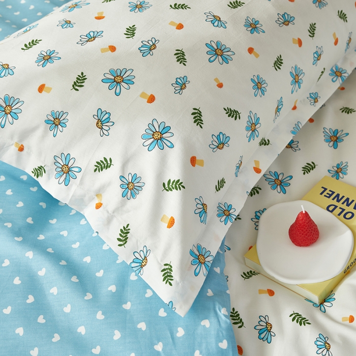 91家纺网 家纺一手货源 找家纺 怡家居 2023新款开学季全棉学生宿舍六件套 骊歌