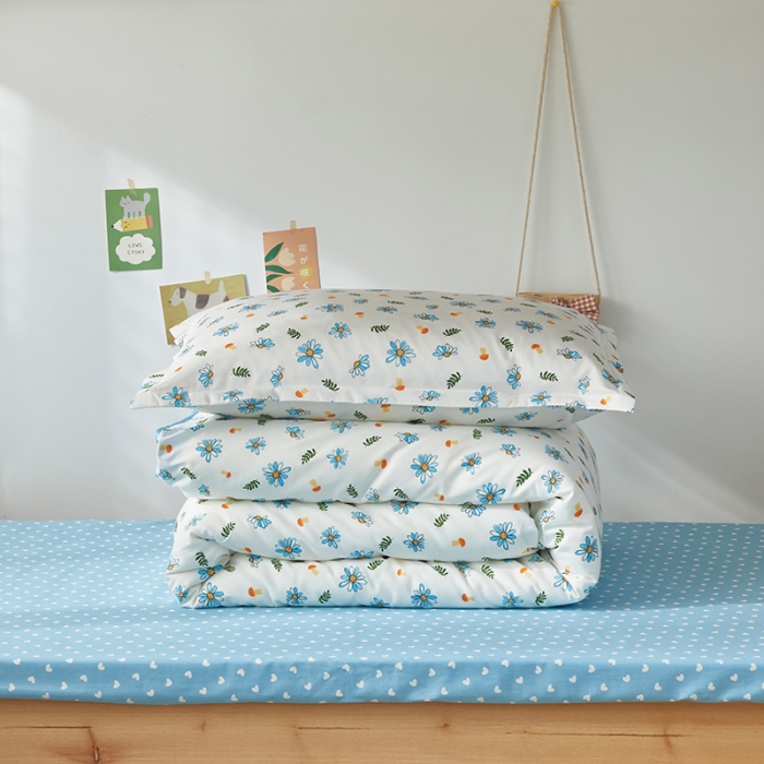 91家纺网 家纺一手货源 找家纺 怡家居 2023新款开学季全棉学生宿舍六件套 骊歌