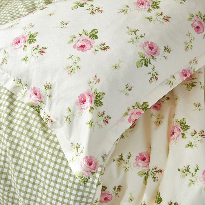 91家纺网 家纺一手货源 找家纺 怡家居 2023新款开学季全棉学生宿舍六件套 芸青