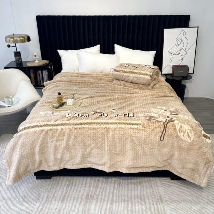 91家纺网 家纺一手货源 找家纺 （总）缔缦 2022新款More design毛毯 裘皮毯