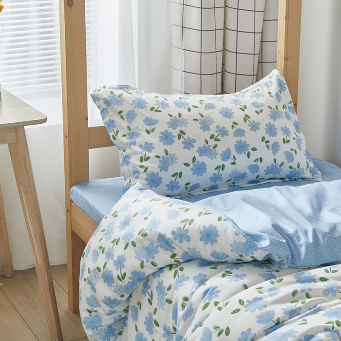 91家纺网 家纺一手货源 找家纺 怡家居 2023新款开学季全棉学生宿舍六件套 三生三世