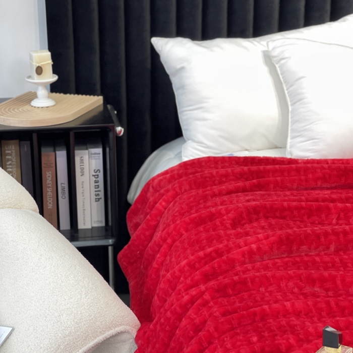 91家纺网 家纺一手货源 找家纺 （总）缔缦 2022新款More design毛毯 裘皮毯