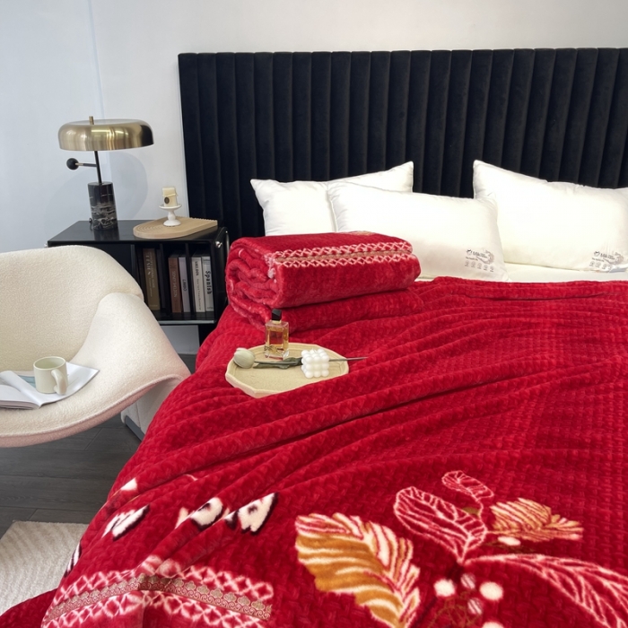 91家纺网 家纺一手货源 找家纺 （总）缔缦 2022新款More design毛毯 裘皮毯