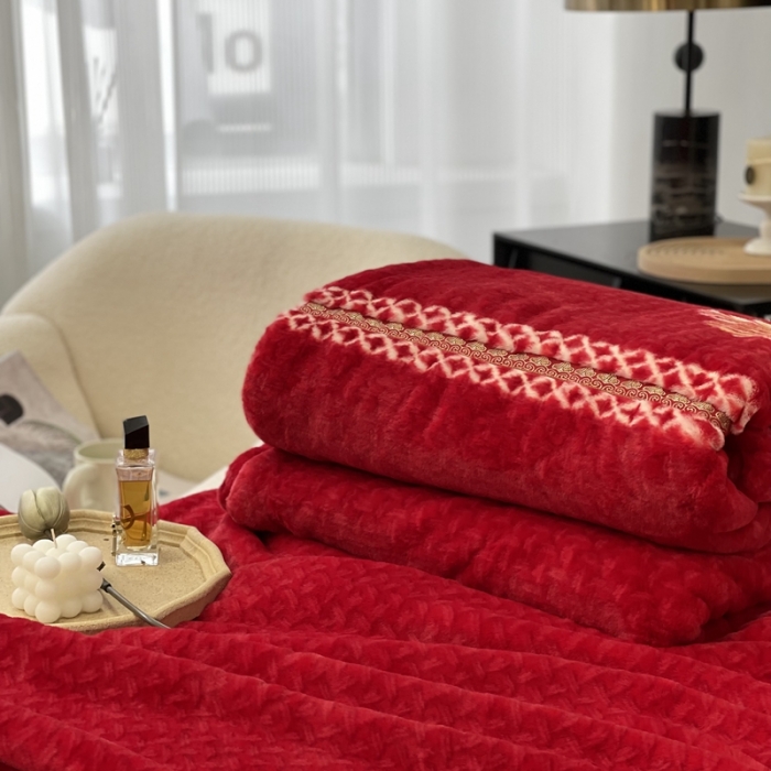 91家纺网 家纺一手货源 找家纺 （总）缔缦 2022新款More design毛毯 裘皮毯