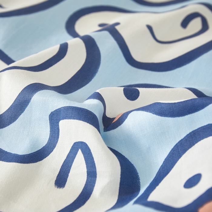 91家纺网 家纺一手货源 找家纺 怡家居  2023新款棉加水晶绒开学季学生床垫套 你好鸭