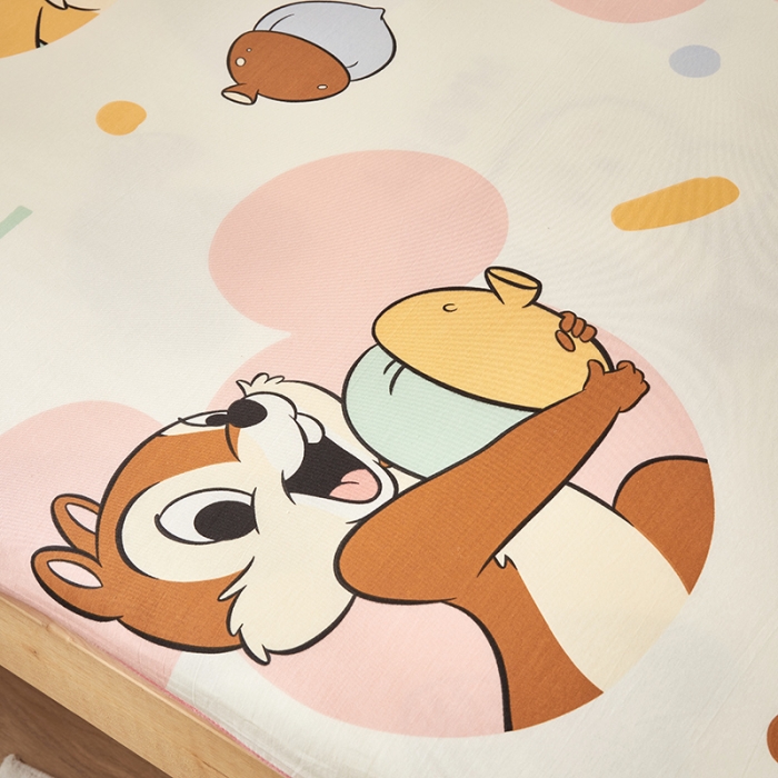 91家纺网 家纺一手货源 找家纺 怡家居  2023新款棉加水晶绒开学季学生床垫套 奇奇蒂蒂