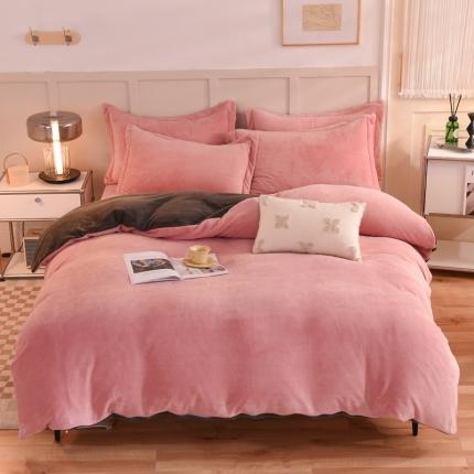 91家纺网 家纺一手货源 找家纺 （总）甜之梦家纺2025新款牛奶绒四件套（可定制尺寸）