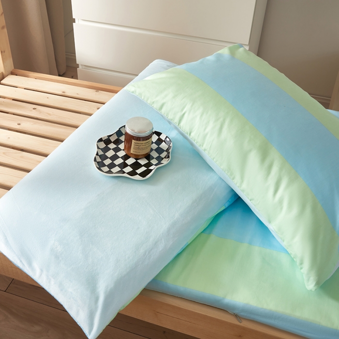 91家纺网 家纺一手货源 找家纺 怡家居  2023新款棉加水晶绒开学季学生床垫套 夏日冰