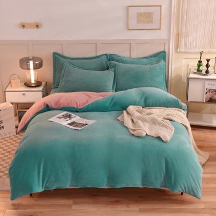 91家纺网 家纺一手货源 找家纺 （总）甜之梦家纺2025新款牛奶绒四件套（可定制尺寸）