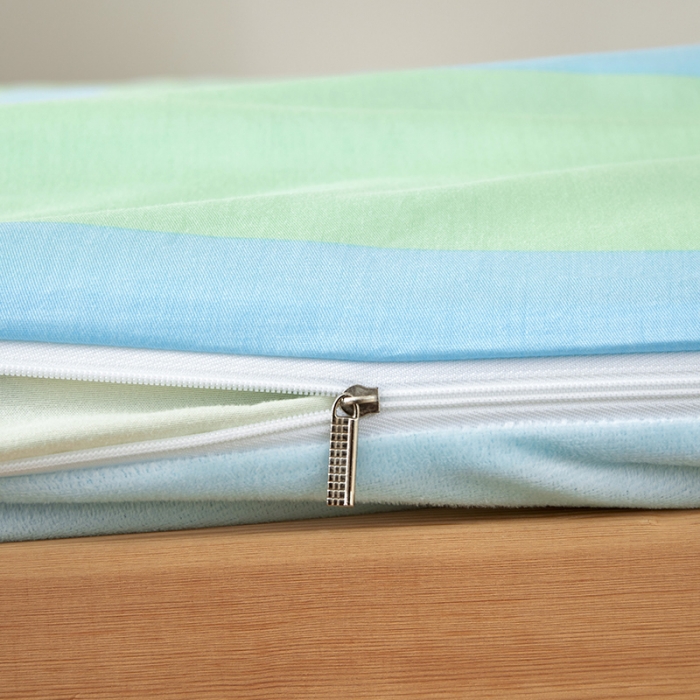 91家纺网 家纺一手货源 找家纺 怡家居  2023新款棉加水晶绒开学季学生床垫套 夏日冰