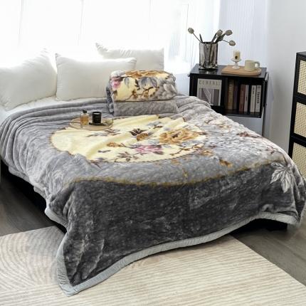 91家纺网 家纺一手货源 找家纺 （总）缔缦 2022新款More design毛毯 天鹅绒毯