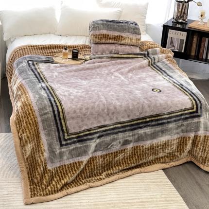 91家纺网 家纺一手货源 找家纺 （总）缔缦 2022新款More design毛毯 天鹅绒毯