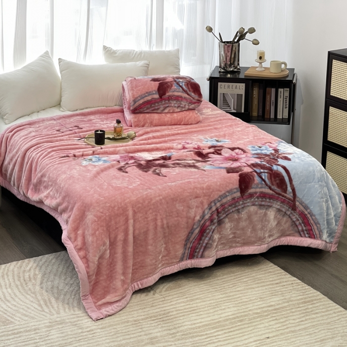 91家纺网 家纺一手货源 找家纺 （总）缔缦 2022新款More design毛毯 天鹅绒毯