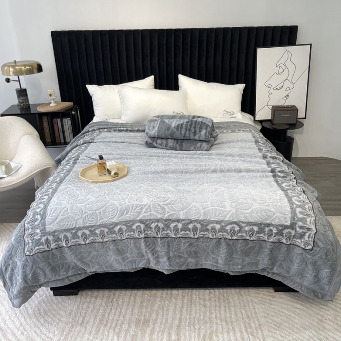 91家纺网 家纺一手货源 找家纺 （总）缔缦 2022新款More design毛毯 兔绒毯