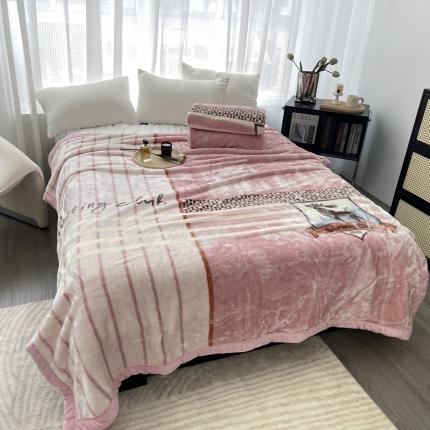 91家纺网 家纺一手货源 找家纺 （总）缔缦 2022新款More design毛毯 云丝毯