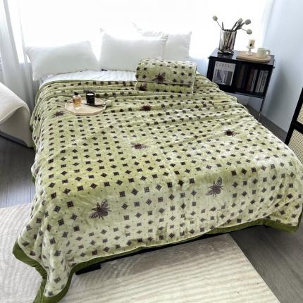 91家纺网 家纺一手货源 找家纺 （总）缔缦 2022新款More design毛毯 云丝毯