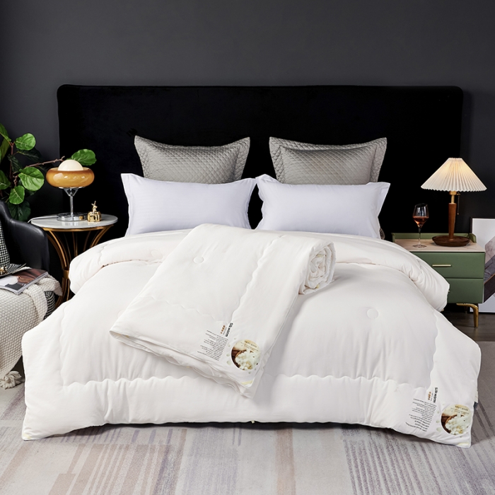 91家纺网 家纺一手货源 找家纺 （总）丽卡家纺 2023新款蚕蛹蛋白大豆子母被