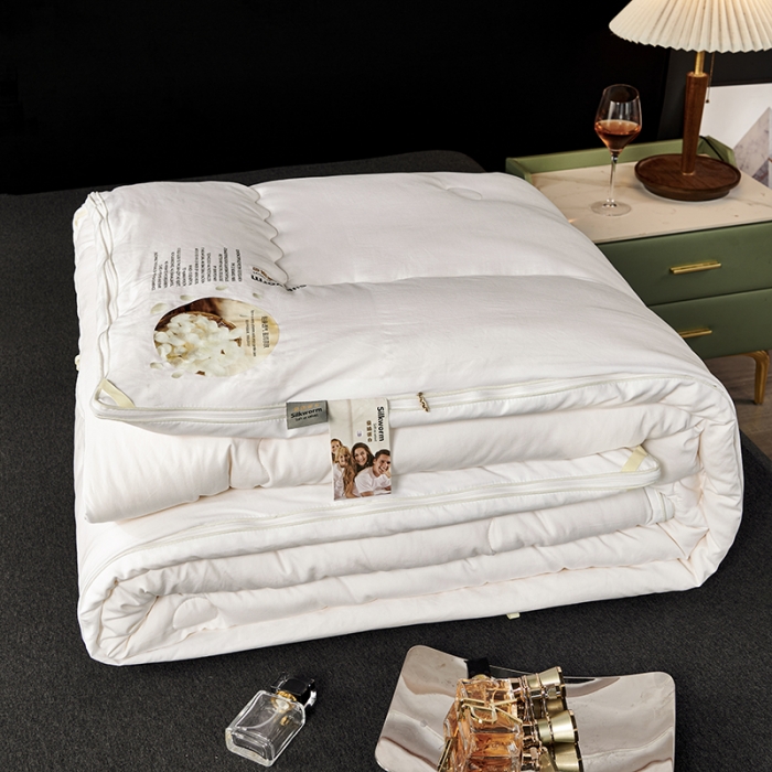 91家纺网 家纺一手货源 找家纺 （总）丽卡家纺 2023新款蚕蛹蛋白大豆子母被