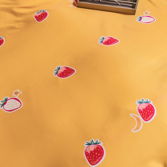 91家纺网 家纺一手货源 找家纺 （总）氧家2025新款水洗天丝轻奢风印花四件套