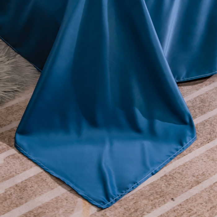 91家纺网 家纺一手货源 找家纺 （总）氧家2025新款水洗天丝轻奢风印花四件套