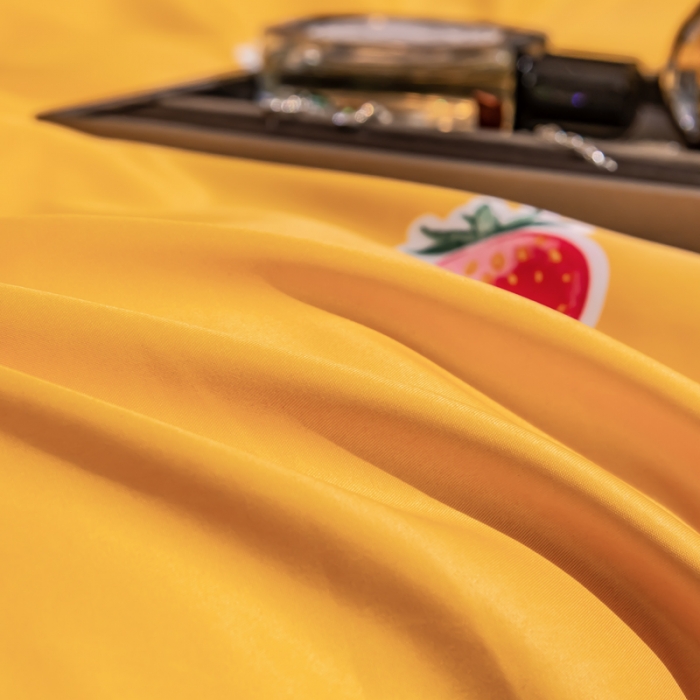 91家纺网 家纺一手货源 找家纺 （总）氧家2025新款水洗天丝轻奢风印花四件套