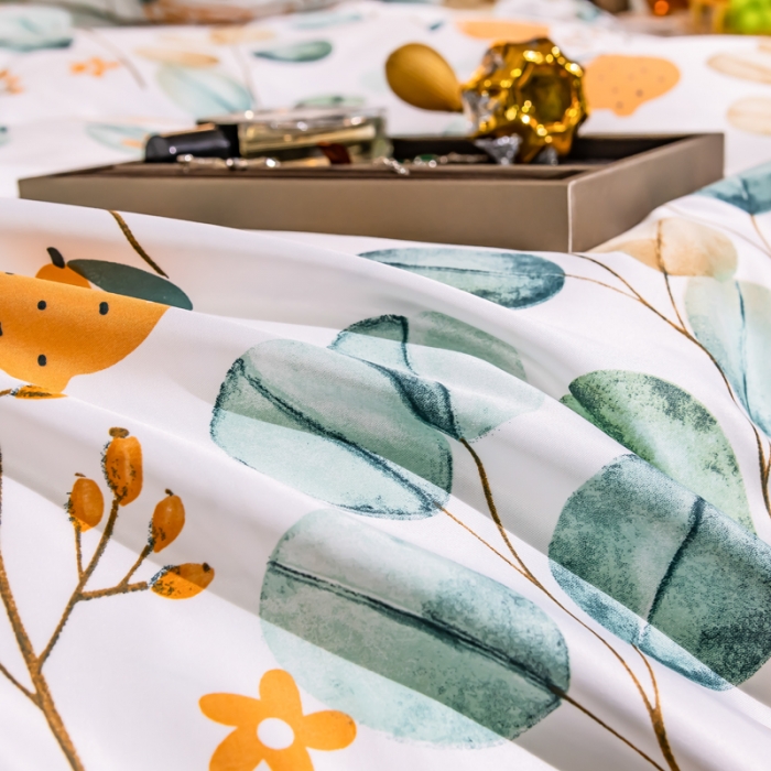 91家纺网 家纺一手货源 找家纺 氧家2025新款水洗天丝轻奢风印花四件套 幽兰