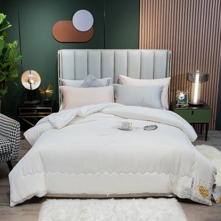 91家纺网 家纺一手货源 找家纺 心梦泽 2025新款超柔软糯被子被芯拉链子母被二合一双胎被