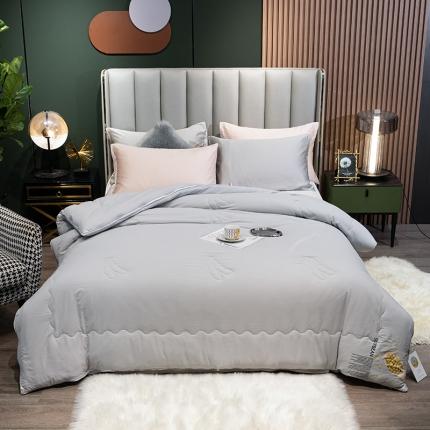 91家纺网 家纺一手货源 找家纺 心梦泽 2025新款超柔软糯被子被芯拉链子母被二合一双胎被