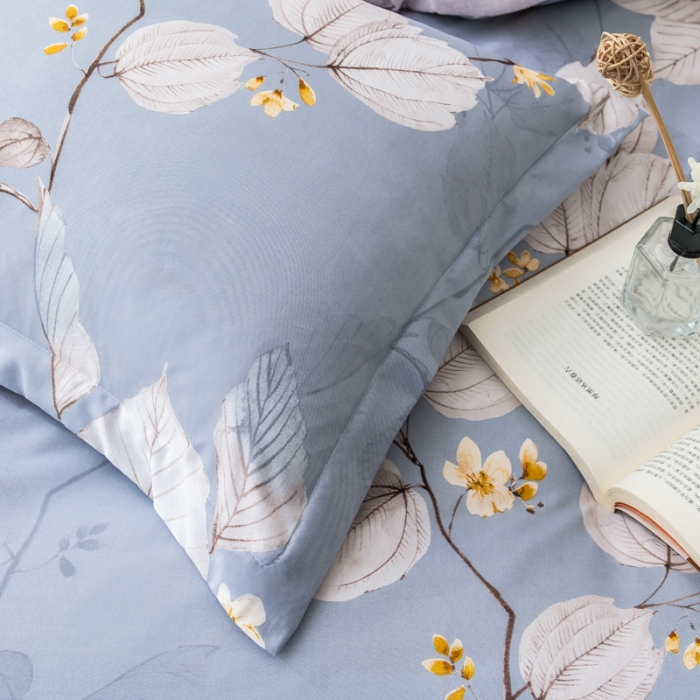 91家纺网 家纺一手货源 找家纺 （总）氧家 2022新款60支兰精天丝印花四件套