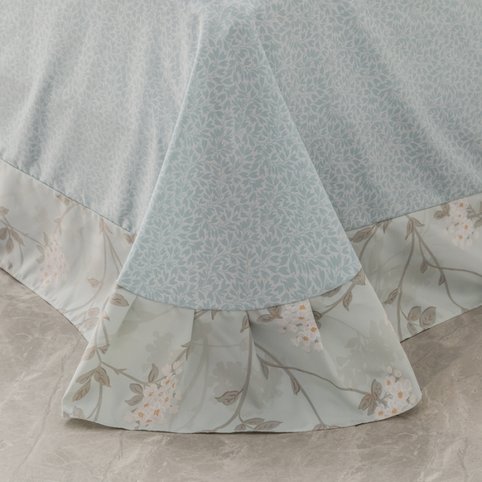 91家纺网 家纺一手货源 找家纺 氧家 2022新款60支兰精天丝印花四件套 南港清风