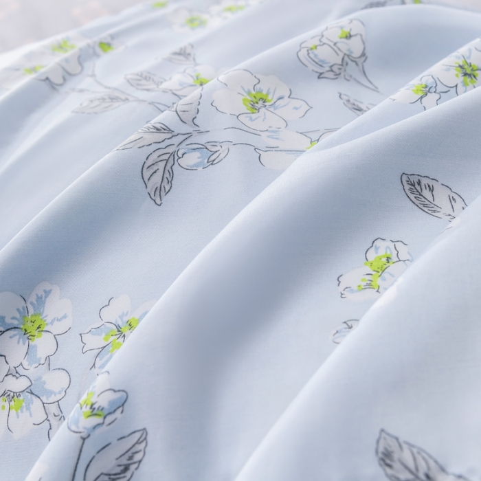 91家纺网 家纺一手货源 找家纺 氧家 2022新款60支兰精天丝印花四件套 向阳