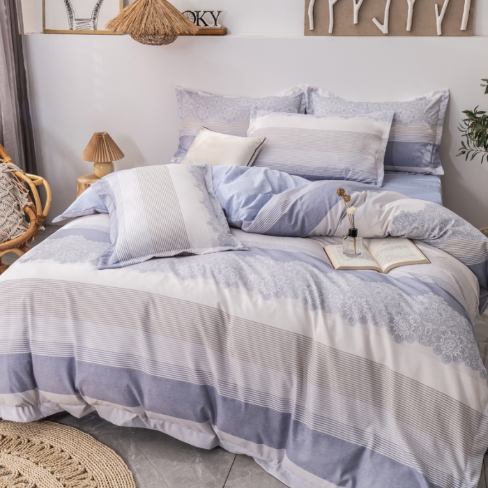 91家纺网 家纺一手货源 找家纺 氧家 2022新款60支兰精天丝印花四件套 伊洛斯