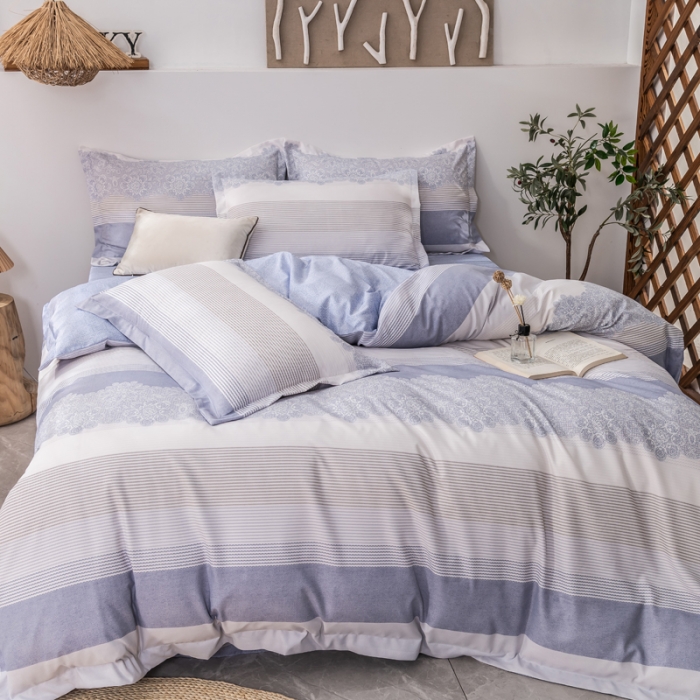 91家纺网 家纺一手货源 找家纺 氧家 2022新款60支兰精天丝印花四件套 伊洛斯