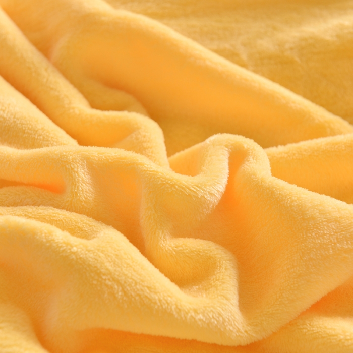 91家纺网 家纺一手货源 找家纺 简爱 2025保暖双面绒法莱绒刺绣四件套-S款MISS系列 绒miss-鹅黄