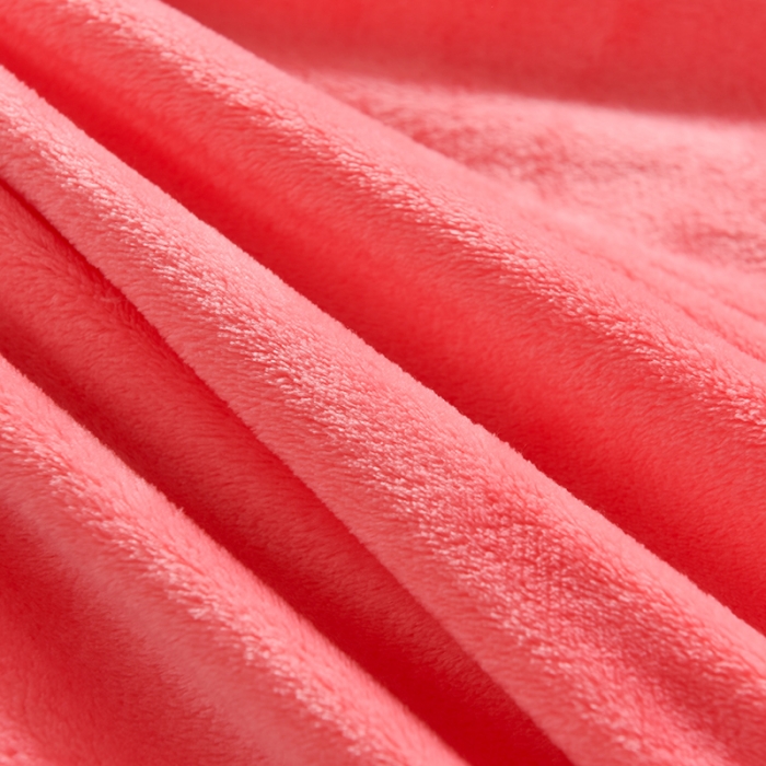 91家纺网 家纺一手货源 找家纺 简爱 2025保暖双面绒法莱绒刺绣四件套-S款MISS系列 绒miss-夕阳红