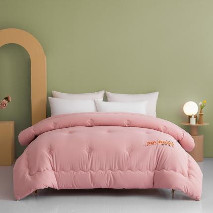 91家纺网 家纺一手货源 找家纺 （总）魅图 2025新款大豆暖芯纤维被春秋被冬被