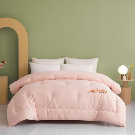 91家纺网 家纺一手货源 找家纺 （总）魅图 2025新款大豆暖芯纤维被春秋被冬被