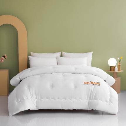 91家纺网 家纺一手货源 找家纺 （总）魅图 2025新款大豆暖芯纤维被春秋被冬被