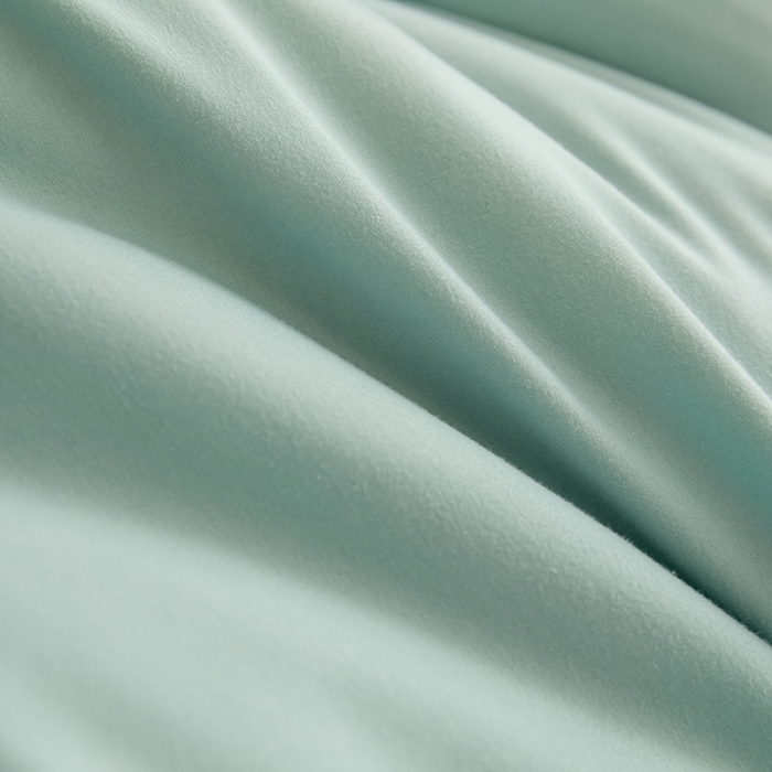 91家纺网 家纺一手货源 找家纺 魅图 2025新款大豆暖芯纤维被春秋被冬被 浅灰绿