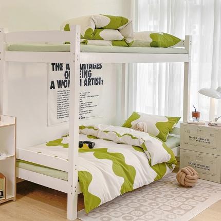 91家纺网 家纺一手货源 找家纺 （总）昔可 2022新款开学季全棉卡通印花学生三件套