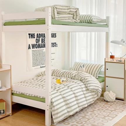 91家纺网 家纺一手货源 找家纺 （总）昔可 2022新款开学季全棉卡通印花学生三件套