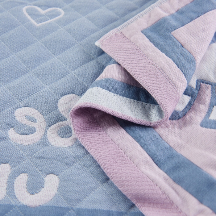 91家纺网 家纺一手货源 找家纺 （总）朴尔2022新款年彩色糖果纯棉三层纱布枕巾（一对装）