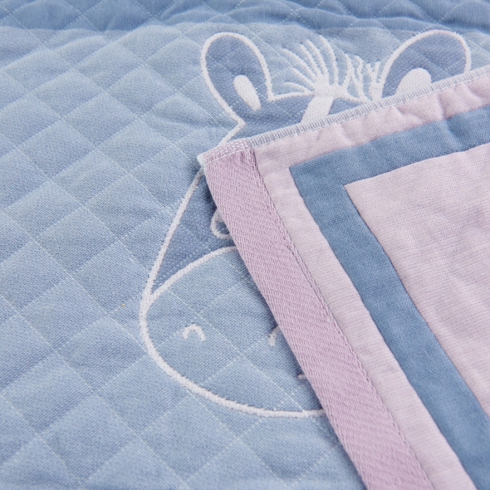 91家纺网 家纺一手货源 找家纺 （总）朴尔2022新款年彩色糖果纯棉三层纱布枕巾（一对装）