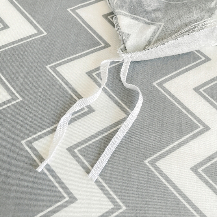 91家纺网 家纺一手货源 找家纺 昔可 2022新款开学季全棉卡通印花学生三件套 灰格熊